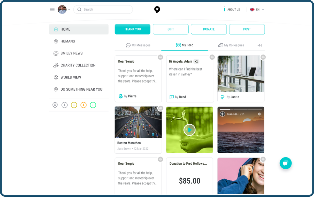 News Feed for Application News Feed for Application